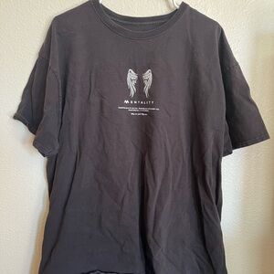 Black Winged Tee - Men's Short Sleeve